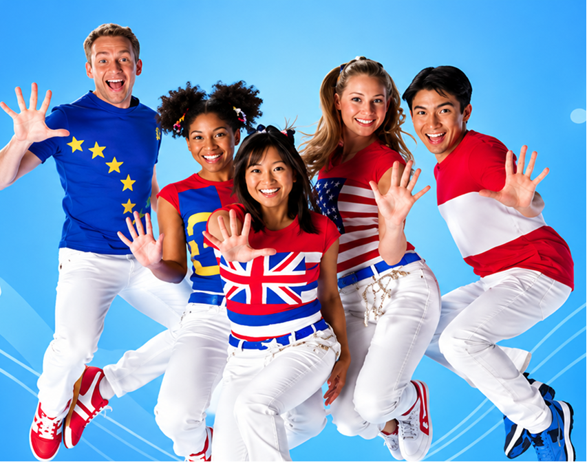 The Hi-5 UK & Europe cast